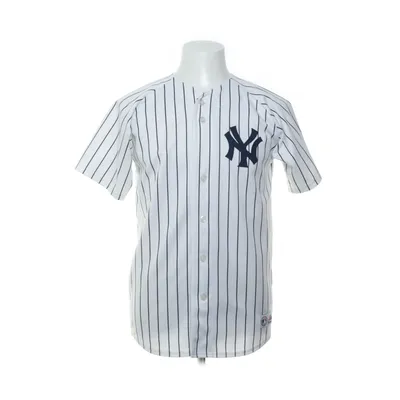 Baseballtröja (Vit, Blå) från Majestic