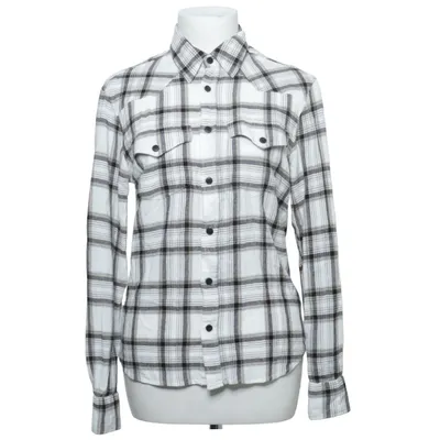 Chemise en flanelle (Blanc, Noir, Marron) de WHYRED Viscose, Laine