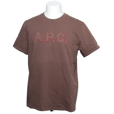 T-shirt (Marron) de Aps Coton, Élasthane