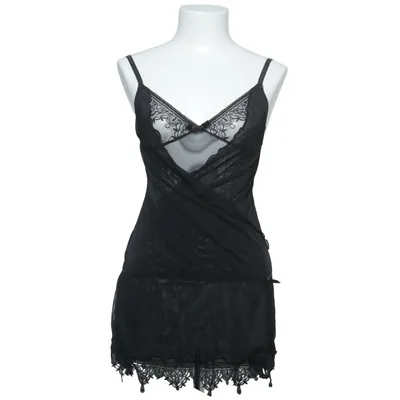 Negligé (Zwart) van Lascana Elastaan, Polyamide, Polyester