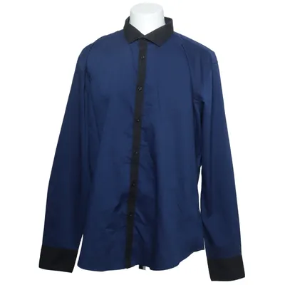 Skjorta (Blå, Svart) från Smog Bomull, Elastan, Polyester