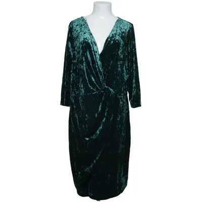 Kjole (Grøn) fra Violeta by Mango Elastan, Polyester
