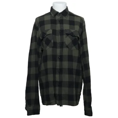 Flannel shirt (Green, Black) from Perzoni Cotton