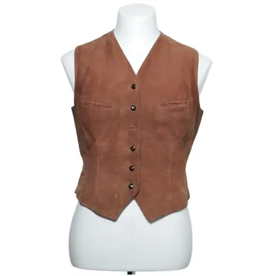 Leren vest (Bruin) van PUB