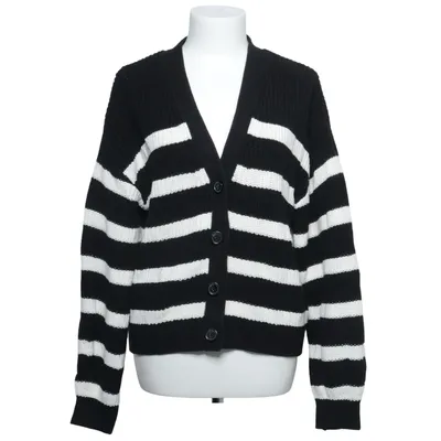 Cardigan (Zwart, Wit) van H&M Katoen, Acryl