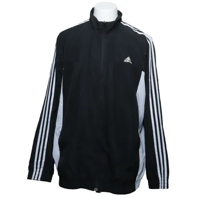 Sports jacket (Black, White) from Adidas Polyester