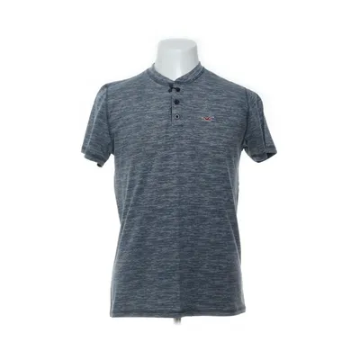 Henley shirt (Blauw) van Hollister