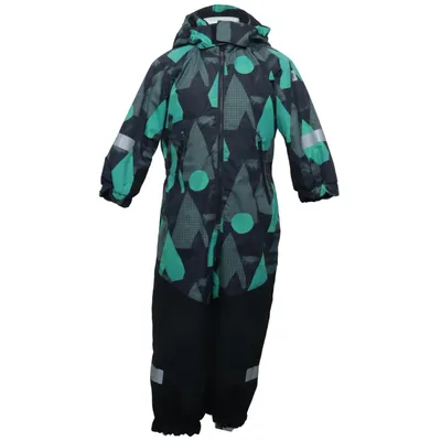 Combinaison blouse (Noir, Vert) de Reima Polyester, Polyuréthane