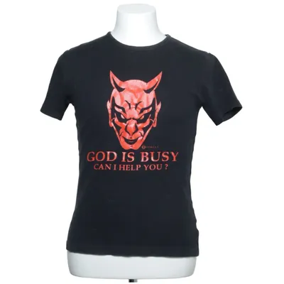 T-shirt (Svart, Röd) från Gorilla Bomull