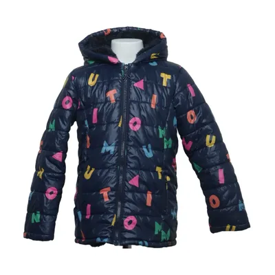Winterjas (Blauw, Meerkleurig) van Boboli Polyester