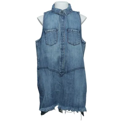 Robe en jean (Bleu) de Oneteaspoon Coton