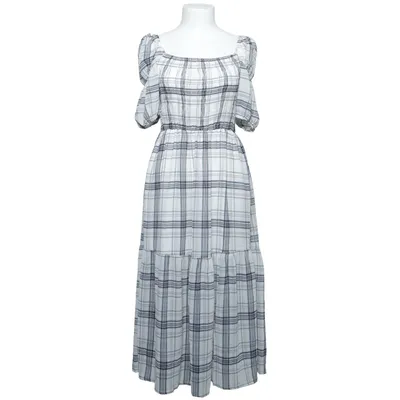 Maxikjole (Hvid, Blå, Flerfarvet) fra Urban Bliss Polyester