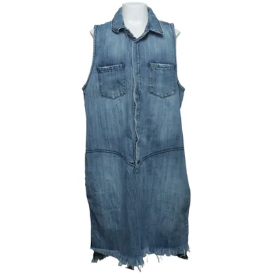 Robe en jean (Bleu) de Oneteaspoon Coton