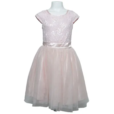 Flower girl dress (Pink) from Cool Club by SMYK Cotton, Polyester