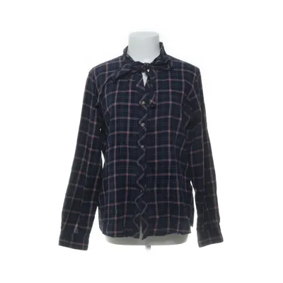 Knytblus (Blå, Flerfärgad) från Newhouse Bomull