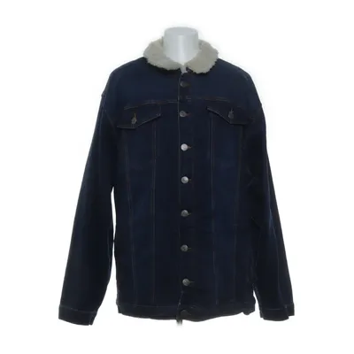 Fodrad jeansjacka (Blå) från Kam Jeans Bomull, Elastan