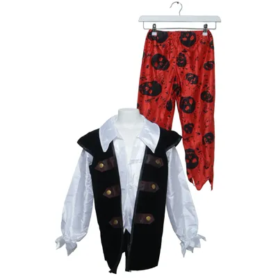 Maskeradkläder (Röd, Svart, Vit) från Stop + Go Polyester