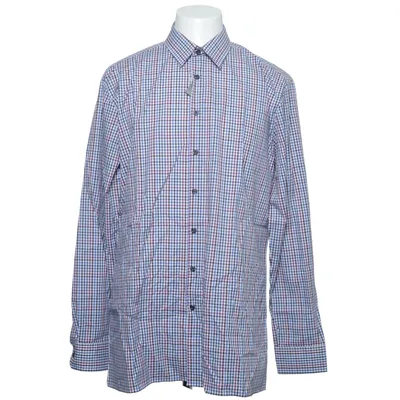 Chemise (Bleu, Blanc, Violet) de Nobel League Coton