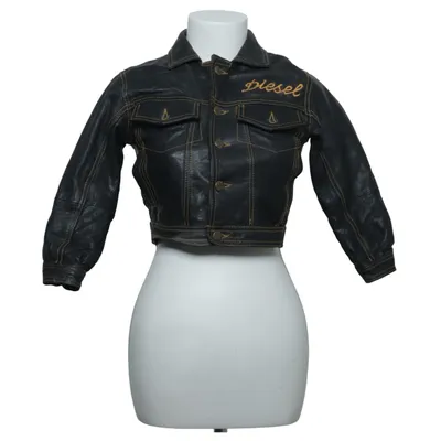 Leather jacket (Black) from Diesel Leather