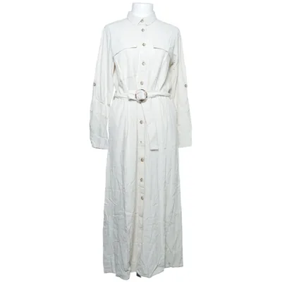 Shirt dress (Beige) from Sinsay Linen, Viscose
