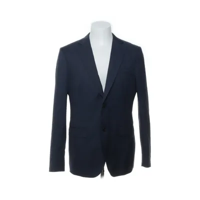 Kavaj (Blå) från Bläck Polyester, Viskos, Ull