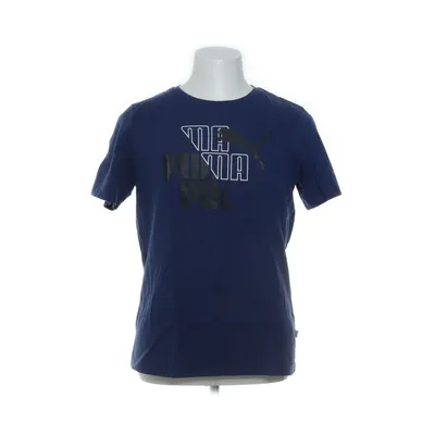T-shirt (Blauw) van Puma Katoen, Elastaan