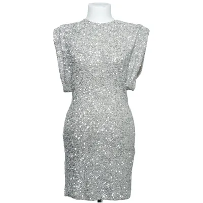 Cocktail dress (Silver) from Zara Elastane, Polyester