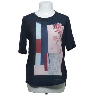 T-shirt (Bleu, Multicolore) de Garcia Jeans Élasthane, Polyester, Viscose