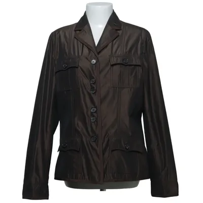 Safarijacka (Brun) från Stiff Acetat, Polyester