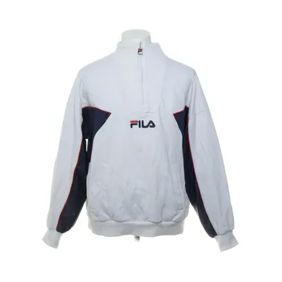 Sweatshirt (Hvid, Blå, Rød) fra Fila Bomuld, Elastan, Polyester