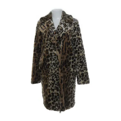 Vinterjakke (Brun, Sort, Flerfarvet) fra Mango Casual Polyester