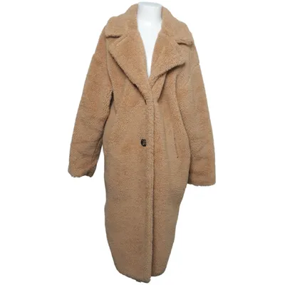 Winter coat (Beige) from Yu & Me Acrylic, Polyester