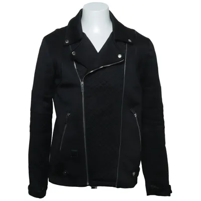 Bikerjakke (Scottish) fra Black Kaviar Elastan, Polyester, Polyurethan