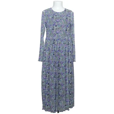 Maxi jurk (Blauw, Lila, Meerkleurig) van Nümph Elastaan, Polyester, Viscose