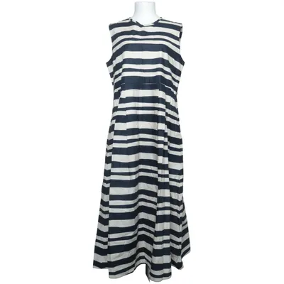 Maxi jurk (Blauw, Beige) van 'S MaxMara Katoen