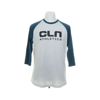 Baseballtrøje (Blå, Hvid) fra CLN Athletics Bomuld, Polyester