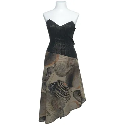Dress (Gray, Multicolored) from Anna Club Polyamide, Polyester