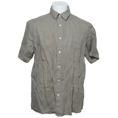 Short sleeve shirt (Beige) from East West Linen