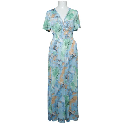 Långklänning (Blå, Grön, Flerfärgad) från Elissa Polyester