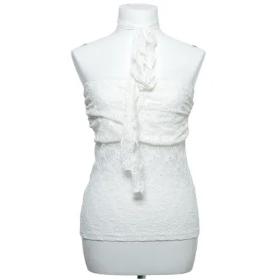 Tubetop (Hvid) fra Stradivarius Elastan, Polyester