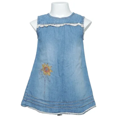 Robe en jean (Bleu) de Mini Mode Coton
