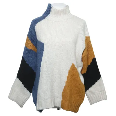 Sweater (Blue, Beige, Black, Yellow) from Trendyol Acrylic, Elastane, Polyester