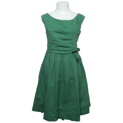 Klänning (Grön) från Lindy Bop Bomull, Elastan, Polyester