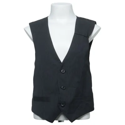 Kostymväst (Vit, Svart) från GD Polyester, Viskos