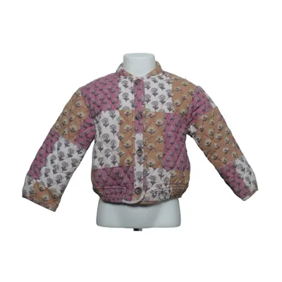 Jacket (Pink, Brown, Multicolored) from Zara Polyester