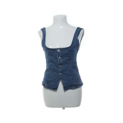 Linne (Blå) från ASOS Design Bomull, Elastan