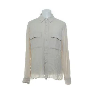 Skjorte (Beige) fra Oscar Jacobson Bomuld, Linned