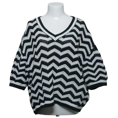 Pull-over (Noir, Blanc) de Kaffe Coton