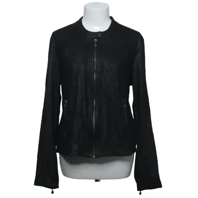Jacket (Black) from Benetti Elastane, Polyester, Polyurethane