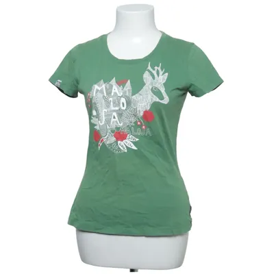 T-shirt (Green, Multicolored) from Maloja Cotton